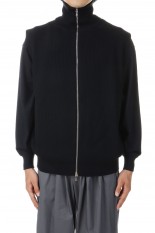 High Density Drivers Knit Vest - BLACK (GU243-80095B)