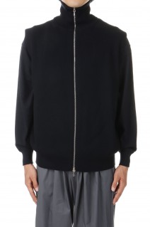 High Density Drivers Knit Vest - BLACK (GU243-80095B)