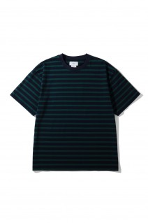 SS BORDER TEE - NAVY (ACY-24SS-006)