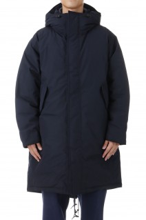 GORE-TEX Long Down Coat - NAVY (SUBF358)