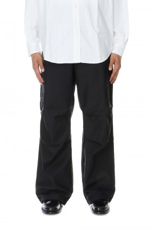 M-65 Field Pants / Wide Straight - BLACK (PTLM-146)
