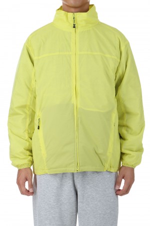 PERFORATION JACKET - LIME YELLOW (WT242-08)