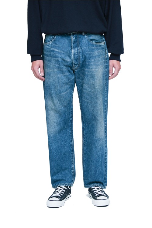 Washed Denim Pants E - BLEACH (AP-4004) | セレクトショップ｜DeepInsideinc.com Store