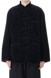 CORDUROY CHINESE JACKET WATCH CHAIN ITEM / BLACK (PC-018-2923)