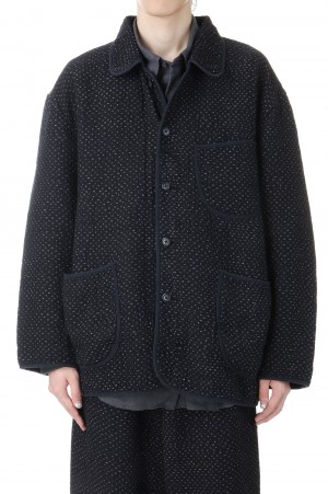 NEW SASHIKO FRENCH JACKET WATCH CHAIN ITEM / BLACK (PC-059-2101) |  セレクトショップ｜DeepInsideinc.com Store