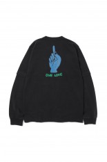 sacai Gonz ONE LOVE L/S T-shirt-BLACK 001- (24-0816S)