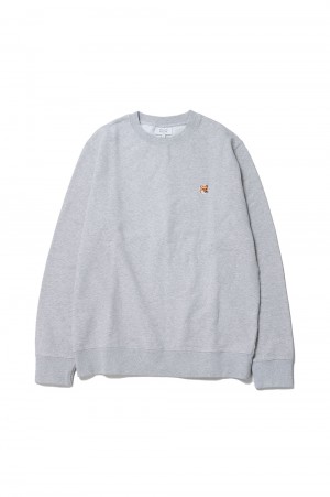 FOX HEAD PATCH REGULAR SWEATSHIRT - BLACK(LM00301KM0001)