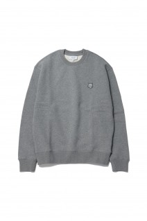 BOLD FOX HEAD PATCH COMFORT SWEATSHIRT - LIGHT GREY MELANGE(MM00316KM0307)