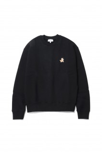 SPEEDY FOX PATCH COMFORT SWEATSHIRT - BLACK(MM00313KM0307)