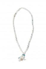 H/W HAGIRE NECKLACE / WHITE  #D (PC-011-2244)