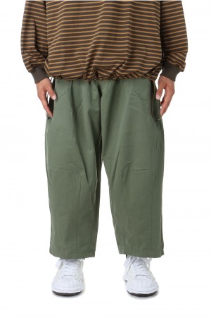 BALLOON BAKER PANTS -OLIVE- (24AW_06_1006SSBALOONPT01)