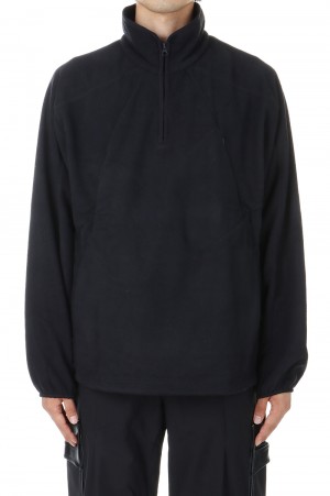 EP.6 01 HALF ZIP / BLACK（EP6IN01-BK）