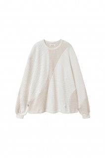 Hallucination Waffle T/White Tonal(24AW-MS10-029)