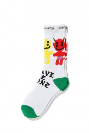 CP_SOCKS / LMA / WHITE(SM-YS1-0000-C11)