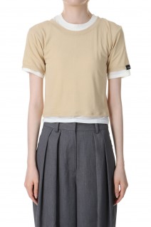 Double Layered Tee -YELLOW (31241415104)