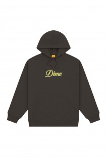 PIXEL CURSIVE HOODIE / Vintage Black(DIMEFA2419BLK)