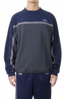 Oval Logo Line Top - NAVY / CHARCOAL (SD24F-CT02)