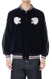 Polar Bear Velor Ska Jamper -Navy- (24AWJ-7)