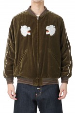 Polar Bear Velor Ska Jamper -Khaki- (24AWJ-7)