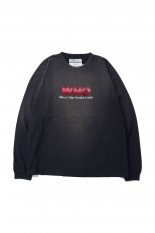 WHO Vintage Theme Tee -Vintage Navy- (24AWC-16)