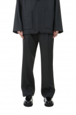 ONE TUCK STRAIGHT TROUSERS (IH-24FW-P025-NDT)