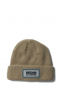 Maison Logo Beanie - PIGMENT PLUM (SD24F-CP04)