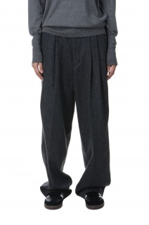 WOOL FLANNEL TOM BOY PANTS (24AMSPA13)