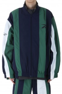 BOTTER PANELED TRACK JACKET - NAVY / FOREST GREEN (RMBD00MC99FAB0014652)