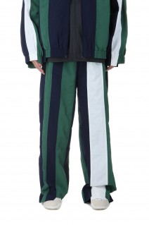 BOTTER PANELED TRACK PANTS - NAVY / FOREST GREEN (RMCJ00CC99FAB0014652)