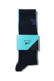 BOTTER SOCKS - NAVY / AQUA (RMRA008C99KNI0014049)