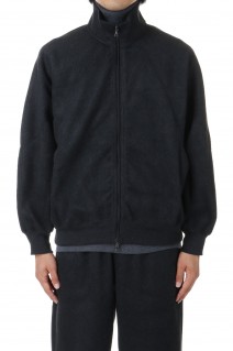 Pe/silk Fleece Track Jacket (#BHS24F029)