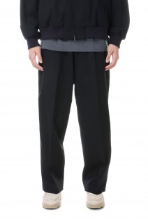 Rough Wool Gabardine Trousers (#BHS24F006Wog)