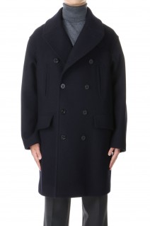 Wool Melton 10B Pea Coat (#bROOTS24F2)