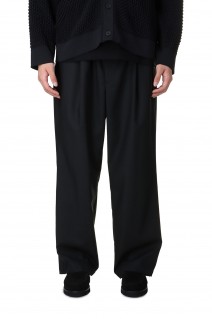 PAJAMA TROUSERS -Black- (W-015-6009)
