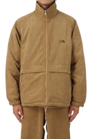 Corduroy Field Reversible Jacket - Old Tan (N24FA023)