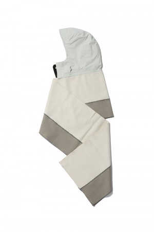 EP.6 01 HOODED MUFFLUR / IVORY（EP6AC01-IV）