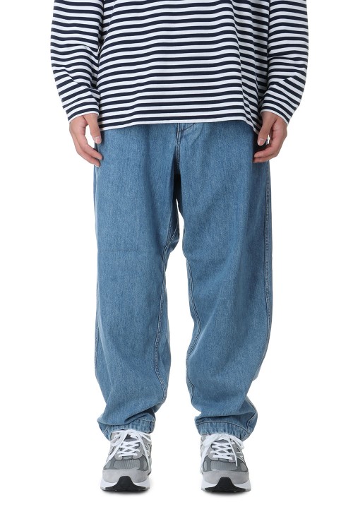 Denim Wide Tapered Field Pants - INDIGO BLEACH (N24FC080) |  セレクトショップ｜DeepInsideinc.com Store