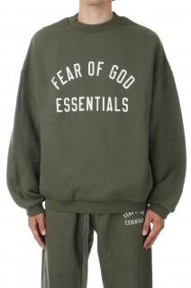FLEECE CREWNECK / MILITARY(192BT246265F)