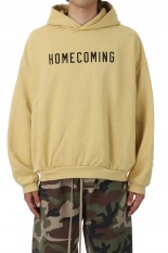 HEAVY FLEECE HOODIE / AMBER(192BT244813F)