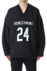 HEAVY FLEECE HOCKEY JERSEY / BLACK(192BT246270F)