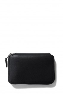 SHORT ZIP WALLET / BLACK&BLACK (FTA2234005)