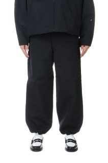 x  INVINCIBLE Removed Pocket Double Knee Pant / Black (A242056)