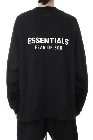 JERSEY LONG SLEEVE  T-SHIRT / BLACK(125HO244370F)