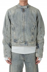 MOTO DENIM JACKET / SURFACE(ES2428SW)
