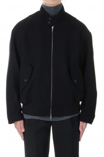 HUGE HARRINGTON JACKET - BLACK (AOEFJK005)