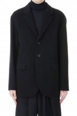 SCAPE 3 BUTTON JACKET - BLACK (AOEFJK006BK)