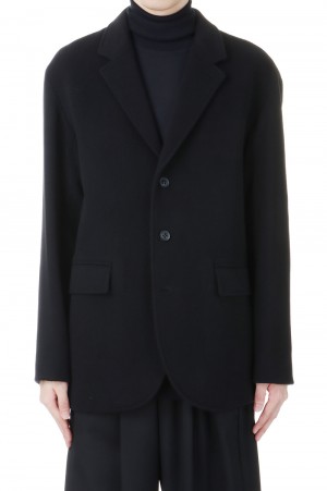 SCAPE 3 BUTTON JACKET - BLACK (AOEFJK006BK)