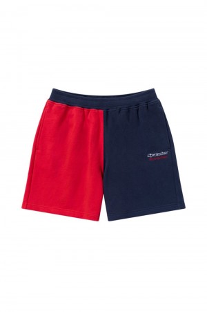 SPANDEX LOGO 2 TONE SWEAT SHORTS (BEPFW24PA01)