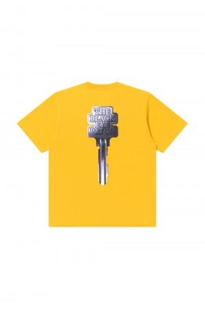 OG MASTERKEY POCKET TEE / YELLOW (BEPFW24TE36)