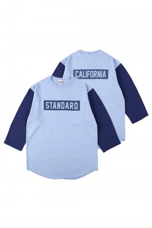 SD 88/12 Box Logo Baseball T - BLUE